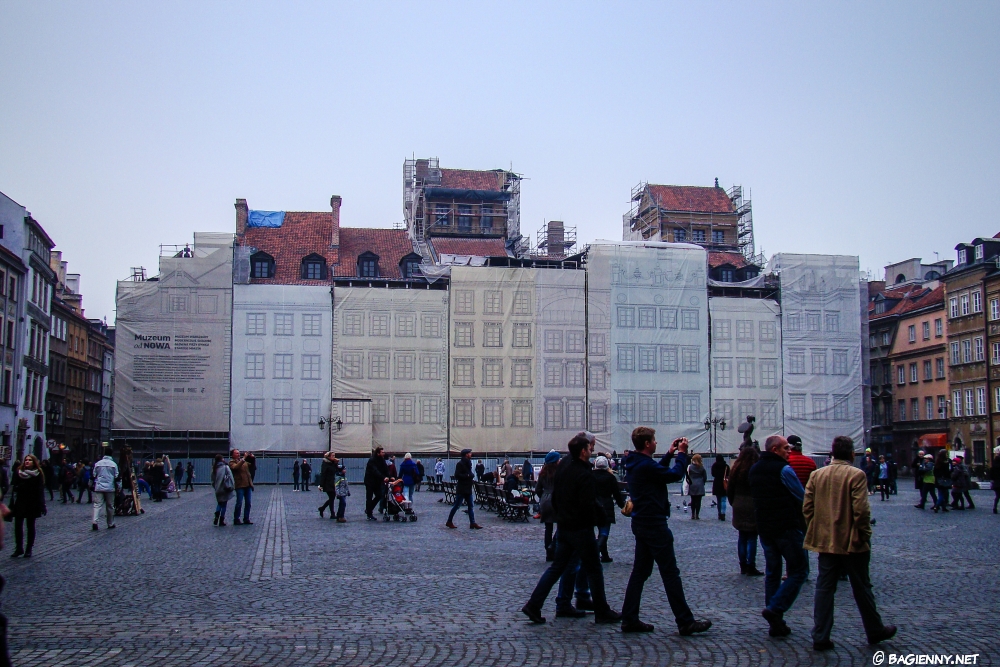 Stare Miasto - Muzeum Warszawy - renowacja kamienic przy rynku